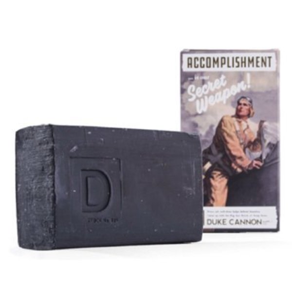 Duke Cannon Supplympany 10OZ Accomplis Bar Soap 03BLACK1